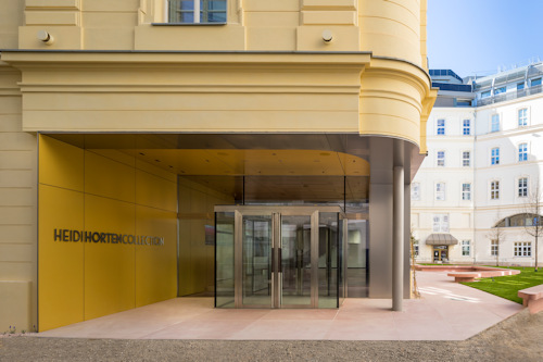 Main entrance to the Hedi Horten Collection