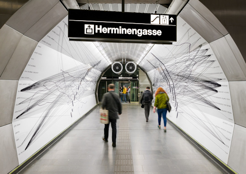 Herminengasse subway memorial