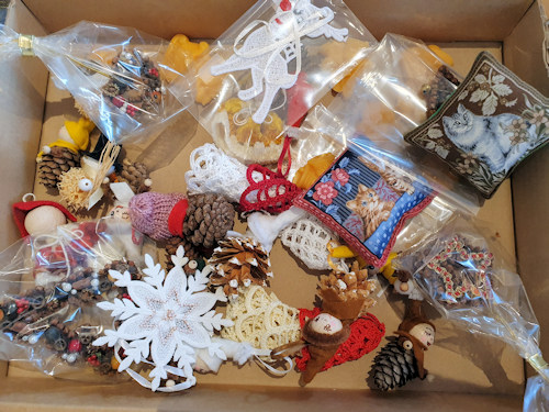 Handmade Christmas decorations