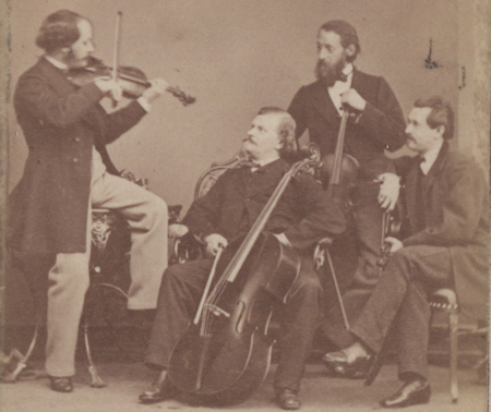String quartet from around 1865
