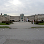 View across Heldenplatz