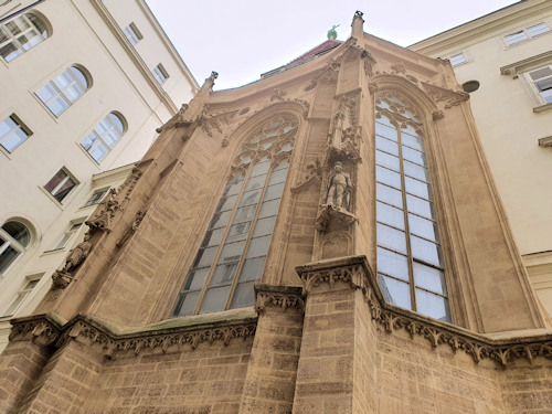 View of the rear of the Hofburgkapelle
