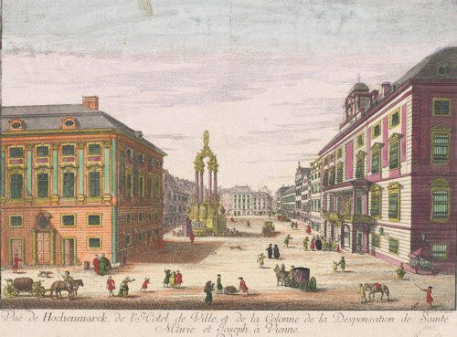 Hoher Markt late 1700s