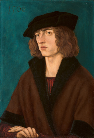 Portrait painting by Hans Burgkmair