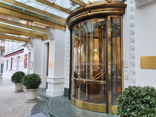 Entrance to Hotel Imperial