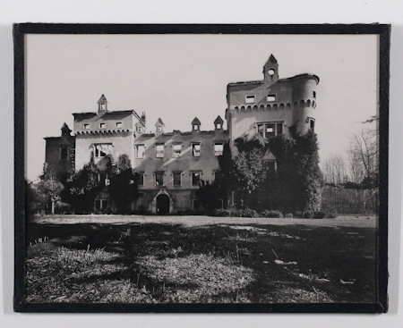 Photo of a castle after a fire