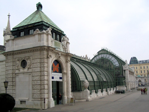 The Schmetterlinghaus in the Burggarten