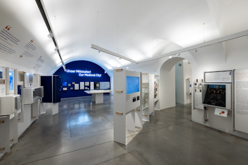 View of the Jewish Museum permanent exhibition