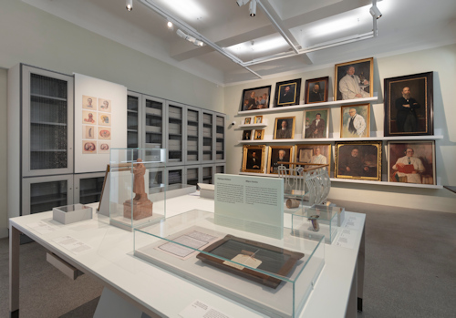 View of a medical exhibition