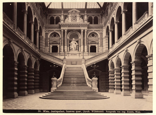 Interior of the Justizpalast