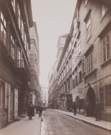 Bäckerstraße around 1890