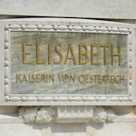 Kaiserin Elisabeth plaque