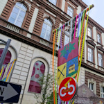 Entrance to the Kalvarienberg market