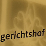 Sign outside the Verfassungsgerichtshof