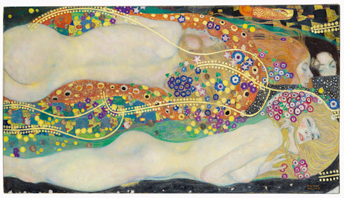 Klimt's Water Serpents II