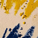 Pastell chalk stripes and crumbs