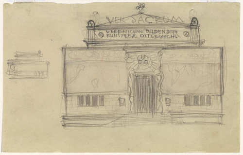 Klimt design for the Secession building