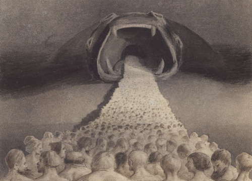 Alfred Kubin, Ins Unbekannte, 1900/01 © Leopold Museum, photo: Leopold Museum, Wien/ Manfred Thumberger © Eberhard Spangenberg, München/ Bildrecht