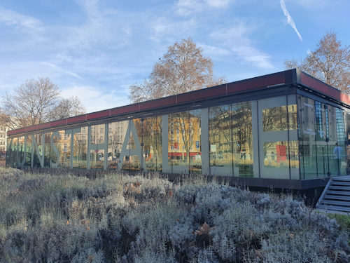 The Kunsthalle on Karlsplatz