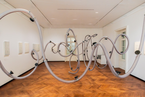 Audio installation in a museum