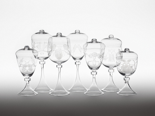Seven Goblets of Humanity designed by Nives Widauer