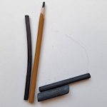 Charcoal drawing tools