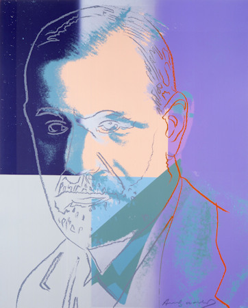 Andy Warhol portraits of Sigmund Freud © Jüdisches Museum Wien