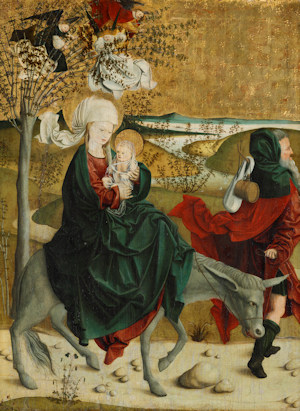 Flight from Egypt by the Master of Mondsee