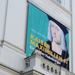 banner for the Maximilian exhibition
