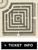 A square labyrinth from above