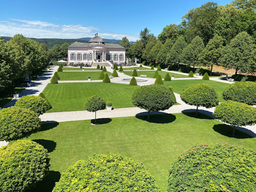 The park at Stift Melk