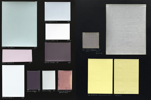 Photographic paper after exposure