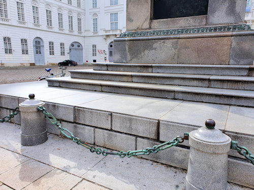 Harry Lime "died" here in The Third Man