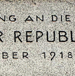 Inscription on stone