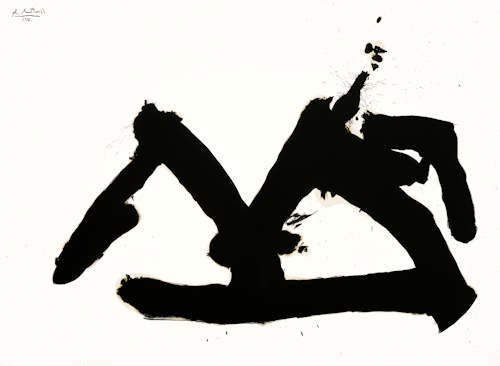 Robert Motherwell acryl painting