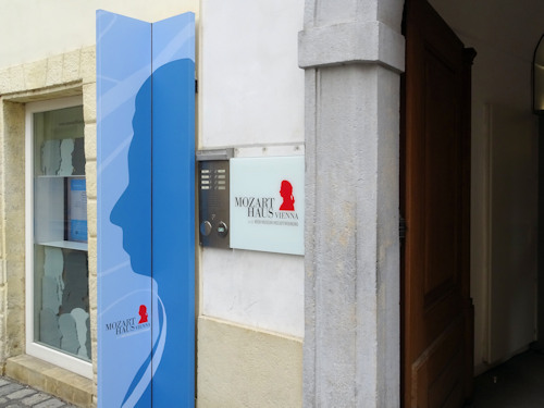 Entrance to the Mozarthaus