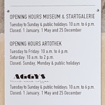 MUSA Startgalerie sign