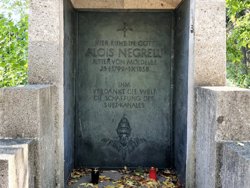 Grave of Alois Negrelli