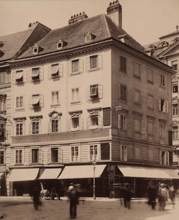 Photo of the Neuer Markt square, house 16, from around 1902