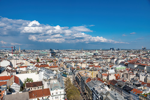 View from the top of the Haus des Meeres