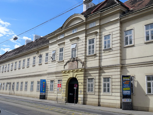 Old hospital where Klimt died