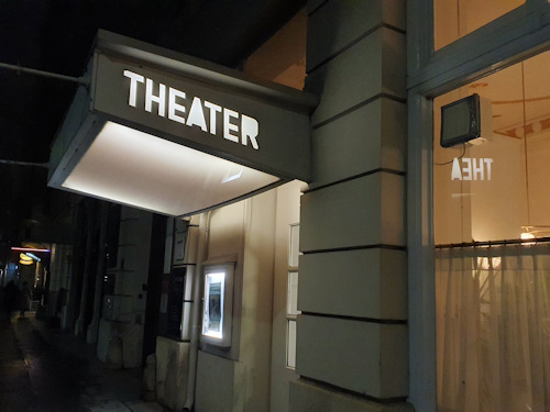 Entrance to a theater