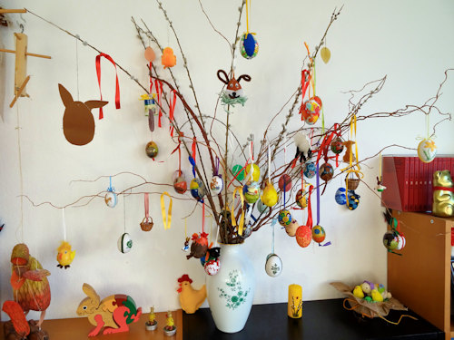 An Austrian Easter tree