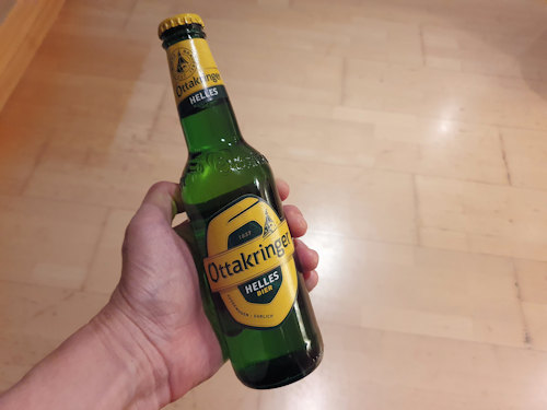 Ottakringer beer bottle