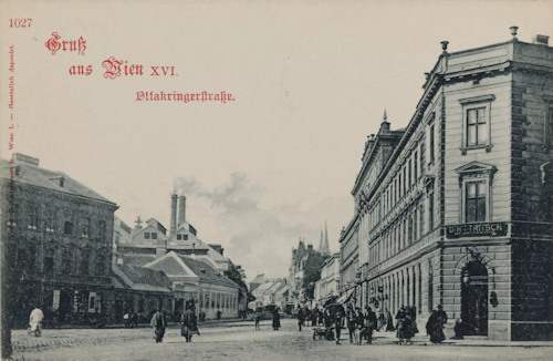View of the Ottakringerstraße in 1898
