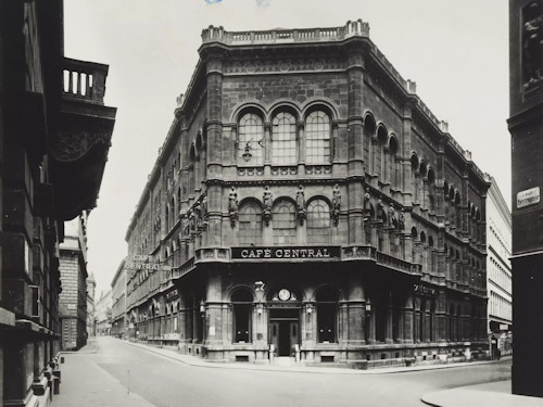Palais Ferstel and Café Central around 1905