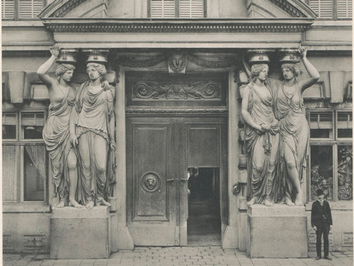 Palais Pallavinci in the late 1800s