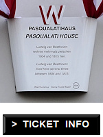 Pasqualati House display