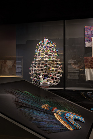 Mesoamerica exhibition hall of the Weltmuseum