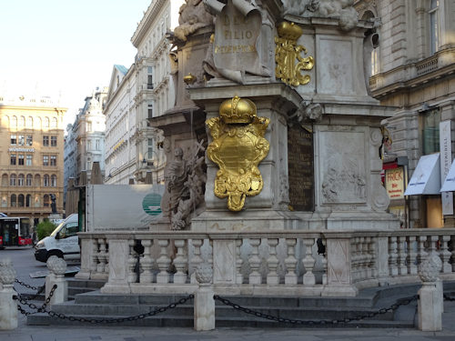 Base of the pest column